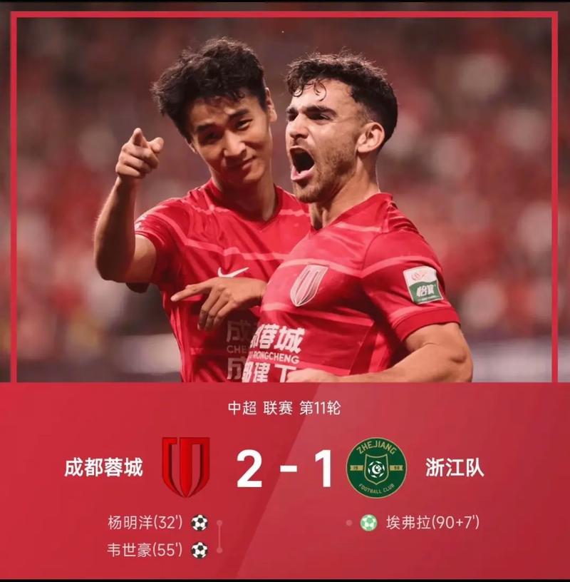 连追三球战平蓉城！记者：队魂让浙江队走到现在，这是厚积薄发