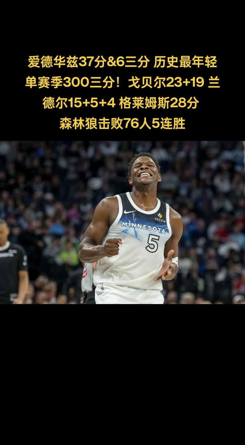 算上也是？费尔顿：不算詹库杜的话 爱德华兹是联盟前5球员