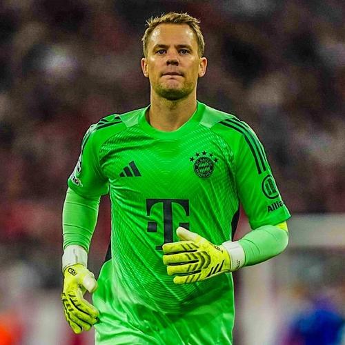 诺伊尔欧冠取胜101场并列历史第三多，仅少于C罗、穆勒