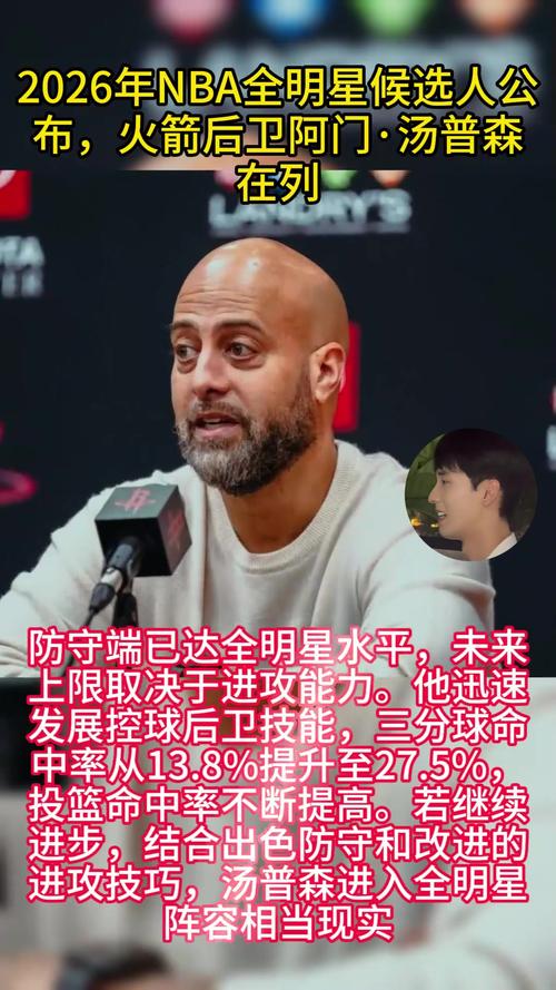 阿门：我的目标当然是入选全明星 这是我这辈子都憧憬的重要目标