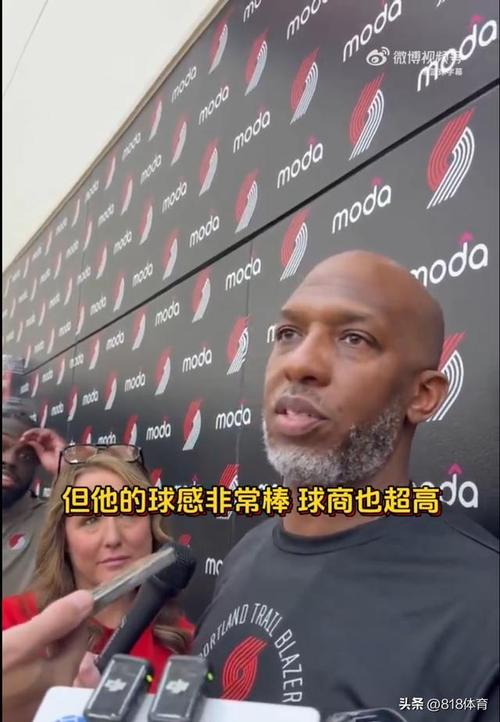 比卢普斯：杨瀚森有灵光一闪的时刻 感觉以他的身高应该做不出来